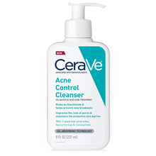 Load image into Gallery viewer, CeraVe Acne Control Face Cleanser for Oily Skin 8 oz
