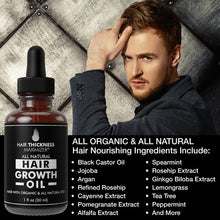 Load image into Gallery viewer, Organic Hair Growth Oils for Hair Thickening
