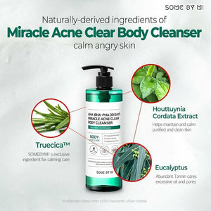 AHA.BHA.PHA 30 Days Miracle Clear Body Cleanser 400g - Nyasia.ae