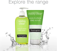 Load image into Gallery viewer, Neutrogena Visibly Clear Pore &amp; Shine Daily Face Wash 200ml
