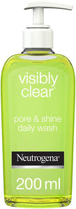 Neutrogena Visibly Clear Pore & Shine Daily Face Wash 200ml