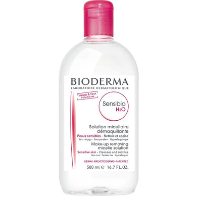 Bioderma for sensitive skin and make cleansing solution