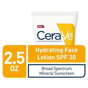 CeraVe Hydrating Sunscreen SPF 30 Face Lotion