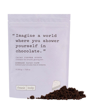 FRANK BODY Cacao Coffee Scrub( 100g ) - Nyasia.ae